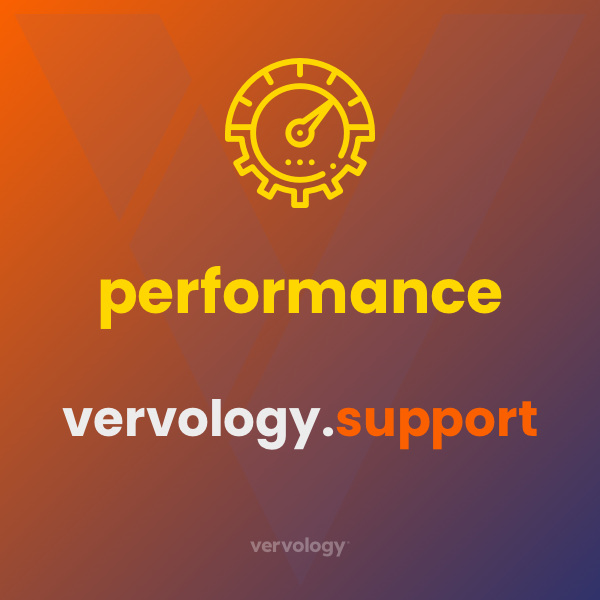 vervology support performance plan 600c